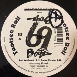 69BOYZ/Tootsee Roll/レコード/中古/DJ/club/マイアミ/hiphop/クラブヒット