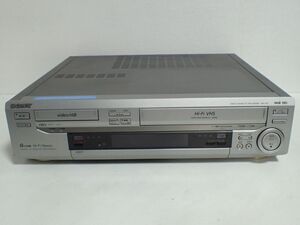 J044/14J◆SONY ソニー ビデオカセットレコーダー WV-H6 高画質Hi8 VHS 99年製 ジャンク扱い◆