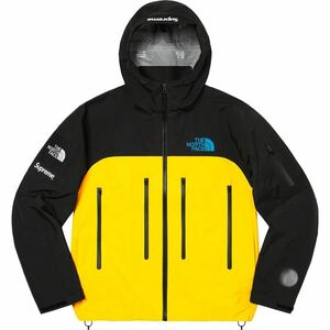 Supreme × The North Face 22FW Week13 Mサイズ Taped Seam Shell Jacket Yellow Medium オンライン購入 国内正規品 シェルジャケット 黄
