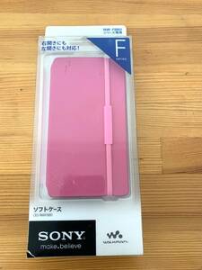 ソニー SONY CKS-NWF880 P F880シリーズ専用ソフトケース ビビットピンク