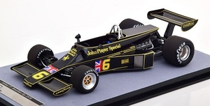 テクノモデル　1/18　ロータス・77　#6　M．アンドレッティ　1976ブラジルGP　限定190台　JPS