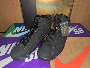 US10.5 28.5cm NIKE AIR JORDAN 6 RETRO DMP Black Metallic Gold ナイキ エア ジョーダン 6 ブラック メタリック ゴールド CT4954−007