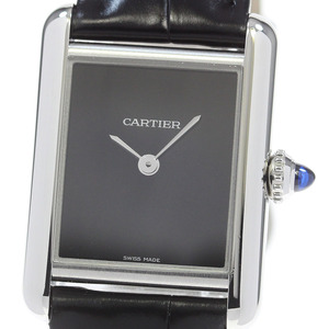 カルティエ CARTIER WSTA0071 タンクマスト SM クォーツ レディース 極美品 保証書付き_862626