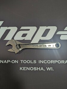 スナップオン アジャスタブルレンチ AD8C 新品未使用 送料無料 モンキーレンチ Snap-on USA Zero Clearance