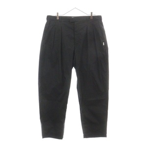 WTAPS ダブルタップス 24SS LEZ HUNTS TROUSERS CTPL WEATHER COOLMAX ウェザー クールマックス タックパンツ ブラック 241TQDT-PTM03 袋