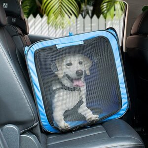 ペット ドライブバッグ ペットケージ キャリーバッグ 車 バッグ 犬用 ペットキャリー 小動物 室内用可 折りたたみ Ｓサイズ 605S