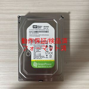 B55:【動作保証/使用0時間 】WDC SATA 3.5インチHDD SATA 1000GB 1TB WD10EURX-98FH1Y0