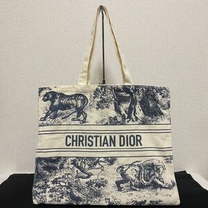 1円スタート！ 未使用品 Christian Dior クリスチャン ディオール ノベルティ トートバッグ トワルドゥジュイ ブティック限定配布 肩掛け