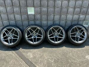 HRE WHEELS FF11 8.5Jx19+30/9.5Jx19+42/120-5H 225/40R19 255/35R19 MICHELIN Pilot Sports4S 20年製　BMWF30F31F32F363シリーズ4シリーズ