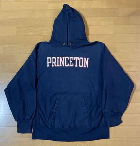 80s 美品 princeton チャンピオン リバースウィーブ パーカー USA製 ビンテージ トリコタグ スウェット Champion プリンストン 