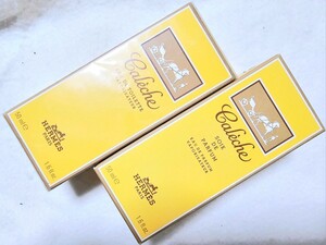 1円スタート！未使用品☆HERMES エルメス カレーシュ オーデトワレ 50ml ２箱分セット