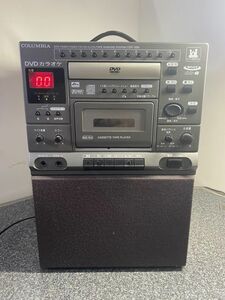 【ジャンク品】 COLUMBIA コロンビア CDV-550 カセット DVD カラオケ機器