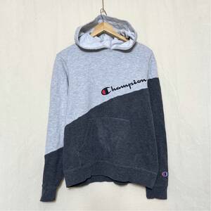 Champion(USA)ビンテージカラーブロックスウェットパーカ