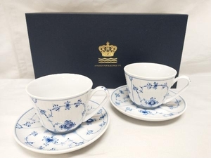 ROYAL COPENHAGEN ロイヤルコペンハーゲン カップ&ソーサー ブルーフルーテッド プレーン