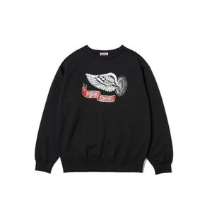 MASSES x PORKCHOP SWEAT FLYING WEEL P スウェット パーカー シャツ ジャケット デニム キャップ Tシャツ ニット マシス ポークチョップ