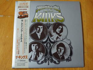 紙ジャケ CD □ キンクス Something Else By The Kinks サムシング・エルス □VICP-60998□20bit / K2 □