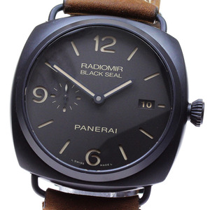 パネライ PANERAI PAM00505 ラジオミール コンポジット ブラックシール3デイズ スモールセコンド デイト 自動巻き メンズ _826853