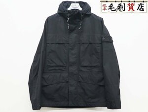 ストーンアイランド STONE ISLAND 24SS ゴーストジャケット 8015433F1 ブラック コンパスパッチ サイズM メンズ アパレル