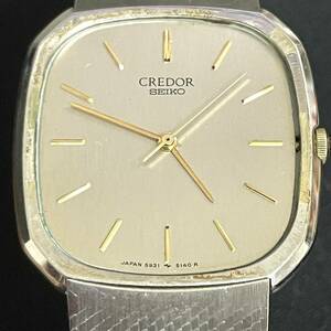 1円開始 SEIKO セイコー CREDOR クレドール 5931-5161 金ベゼルなし 現状 腕時計