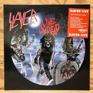 K3E1-241113 レア［LP レコード SLAYER・ LIVE UNDEAD BR 9574 ］BLACK MAGIC CAPTOR OF SIN