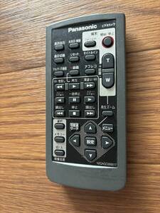 d 匿名配送 送料無料 即決 同梱可　美品　used　動作確認済み　N2QAGC000017 panasonic パナソニック　ビデオカメラ　リモコン