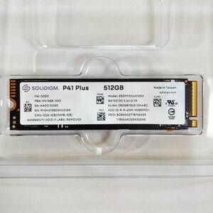 SOLIDIGM　P41 Plus　512GB