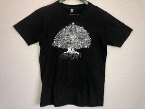 Design Tshirts Store Graniph Tシャツ サイズM ブラック グラニフ ステッカー ラウド メタル パンクス プレイボーイ USED 古着 即決