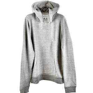 Maison Margiela (メゾン マルジェラ) Cut Collar Design Casual Hoodie (grey)