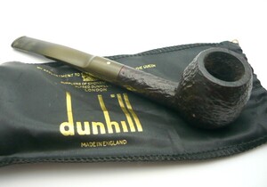 1000円スタート パイプ煙草 Dunhill ダンヒル SHELL BRIAR シェルブライヤー 256 MADE IN ENGLAND7 ②S 巾着袋付 喫煙具 TKD H10038