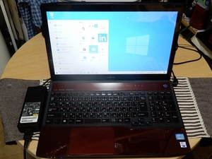 ■富士通 FMV LIFEBOOK AH77/J LED15.6型 Windows 10 Core i7 BD(BDXL対応) 8GB/1TB