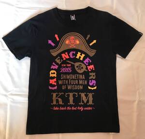 ケツメイシ　KTM　2015年　ライブツアー Tシャツ半袖 Mサイズ　中古品 古着