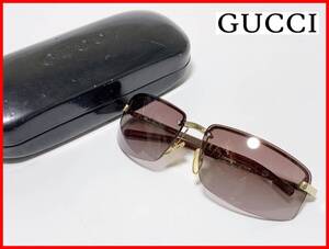 即決 GUCCI グッチ サングラス 61□15 ケース付 レディース メンズ D15