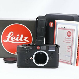 ライカ Leica M6 ボディ ブラック LEITZ WETZLAR GMBH
