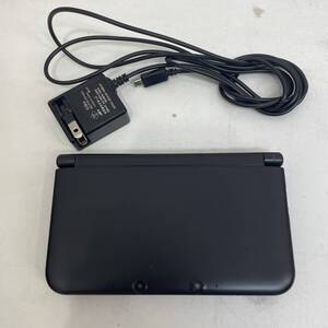 【TC1224】任天堂 Nintendo 3DS LL SPR-001 ブラック 動作確認済み 充電ケーブル付 本体