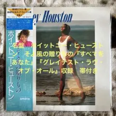 ホイットニー・ヒューストン／そよ風の贈りもの／カシーフ／レコード／人気盤／美盤