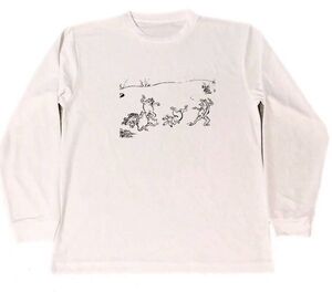 鳥獣戯画　ロングドライＴシャツ　グッズ　ロンT　長袖