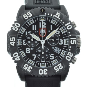 ルミノックス LUMINOX XS.3081.L 3080シリーズ クロノグラフ デイト クォーツ メンズ 美品 保証書付き H#136561