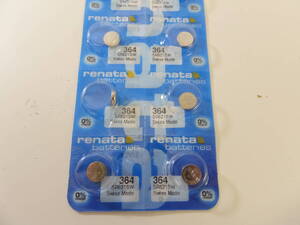 ★レナタ　renata Swiss Made　時計電池SR621SW（364）使用推奨期限1年以上有り★郵便送料110円★