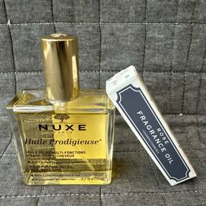 NUXE プロディジューオイル 100ml 未使用に近い / シャンソン ロールオン フレグランスオイル 10ml 新品