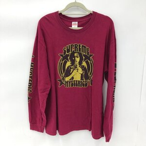 Supreme×HYSTERIC GLAMOUR シュプリーム×ヒステリックグラマー 長袖Tシャツ サイズXL【CKAP5025】