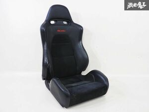 三菱 純正 RECARO レカロ CT9A ランサーエボリューション ランエボ9 ハーフレザー セミバケットシート セミバケ 底止め 右 右側 運転席側