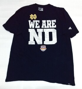 ☆adidas.com サイズ2XL 半袖TシャツTHE GO-TO TEEラバーBIGプリントWE ARE NDスポーツCOTTONウェア洗濯済ファッション紺ティー アディダス