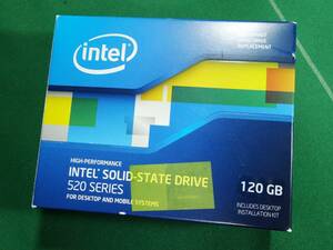 ▼Inter インテル SOLID STATE DRIVE 520シリーズ SSD 120GB SSDSC2CW120A3K5 開封済 未使用!!!▼