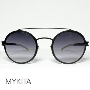 ドイツ製 MYKITA 円形サングラス 純正新品 LUPITA SBK 275 マイキータ｜付属品完備 / 丸メガネ ダブルブリッジ ツーブリッジ