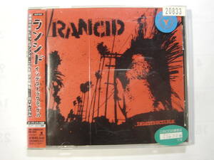 ♪　[レンタル落ち]　中古ＣＤ　ランシド Rancid ／ Indestructible インデストラクティブル　♪