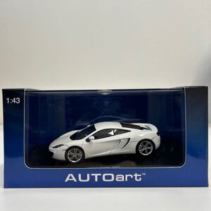 AUTOart 1/43 McLaren 12C White オートアート マクラーレン ホワイト Aa ミニカー モデルカー