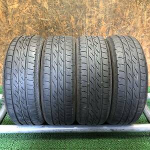 BS　NEXTRY　165/55R14　72V　極上バリ山4本価格　H-110 福岡 ★引き取り大歓迎★21/22年製★1000円スタート★早い者勝ち★