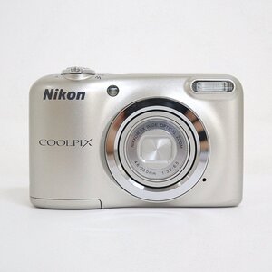 【ニコン】Nikon COOLPIX A10 シルバー コンパクトデジタルカメラ 単3形電池対応/動作品/初期化済み/写真/撮影/ij0914