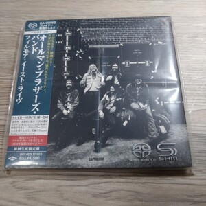 廃盤 SACD SHM仕様 ALLLMANBROTHERS BAND / フィルモア・イースト・ライヴ オールマン・ブラザーズ・バンド