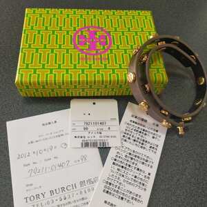 TORY BURCH　トリーバーチ　ブレス　チョーカー　79211－01407　銀座店購入　箱あり　美品　中古